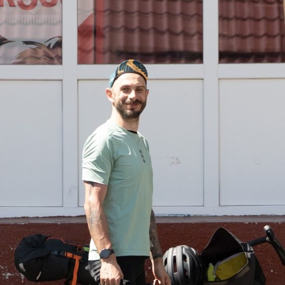 A rider at the 2026 Transylvania Trail