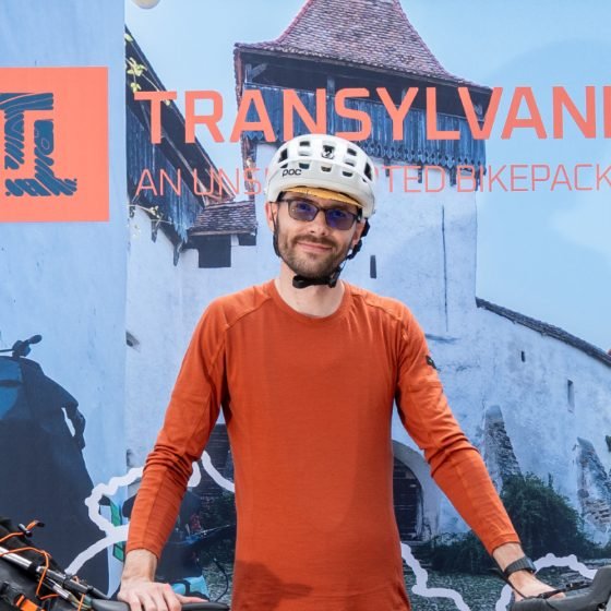 A rider at the 2026 Transylvania Trail