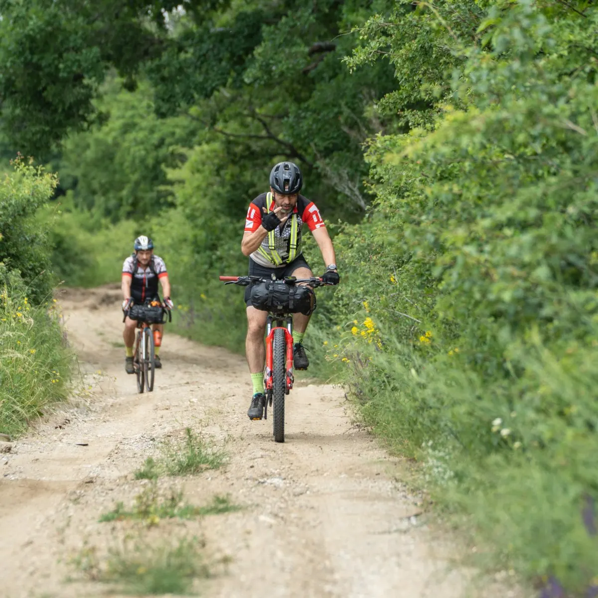 Sand on the Transylvania Trail route