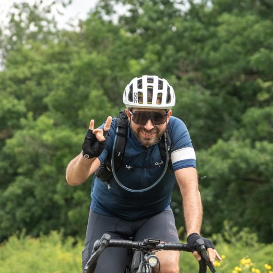 A rider at the 2026 Transylvania Trail