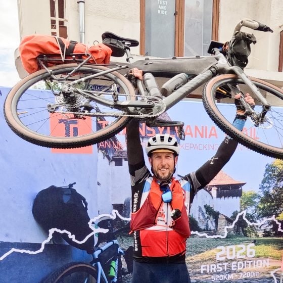 A rider at the 2026 Transylvania Trail