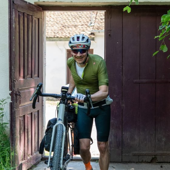 A rider at the 2026 Transylvania Trail