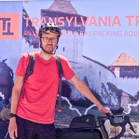 A rider at the 2026 Transylvania Trail