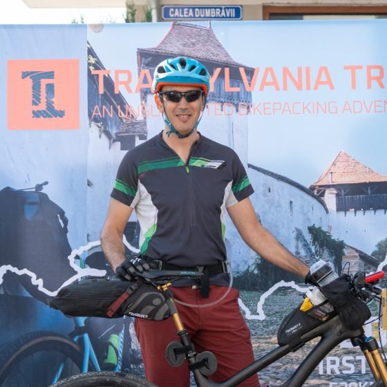 A rider at the 2026 Transylvania Trail