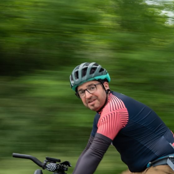 A rider at the 2026 Transylvania Trail