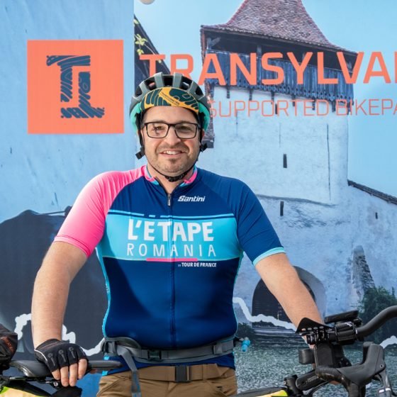 A rider at the 2026 Transylvania Trail