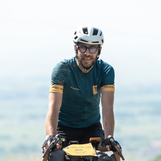 A rider at the 2026 Transylvania Trail
