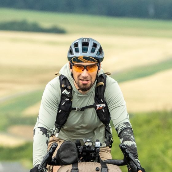 A rider at the 2026 Transylvania Trail